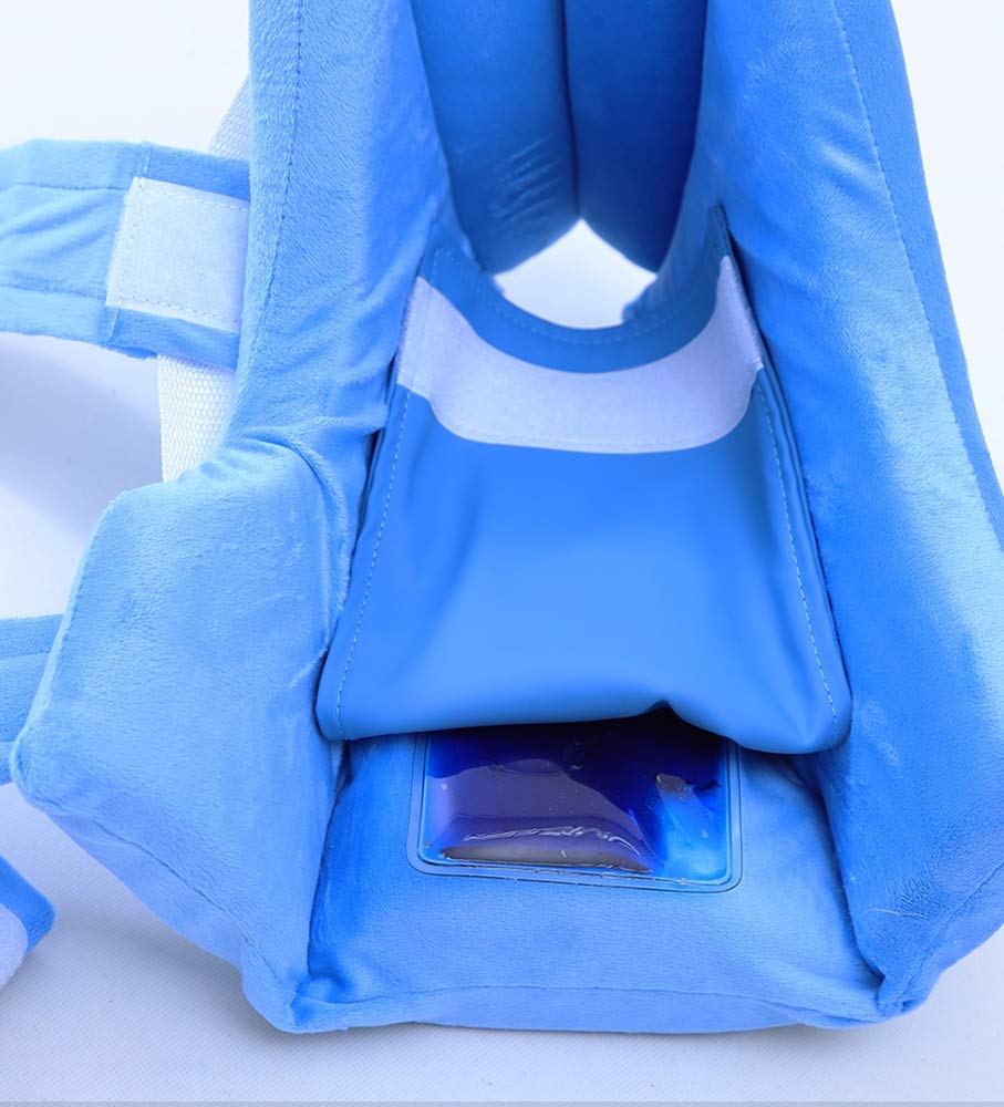 Protectores de Cojines para el talón y Almohadas para los pies - Protectores de talón y pie para aliviar el Dolor de la presión y la úlcera del talón,1Pair