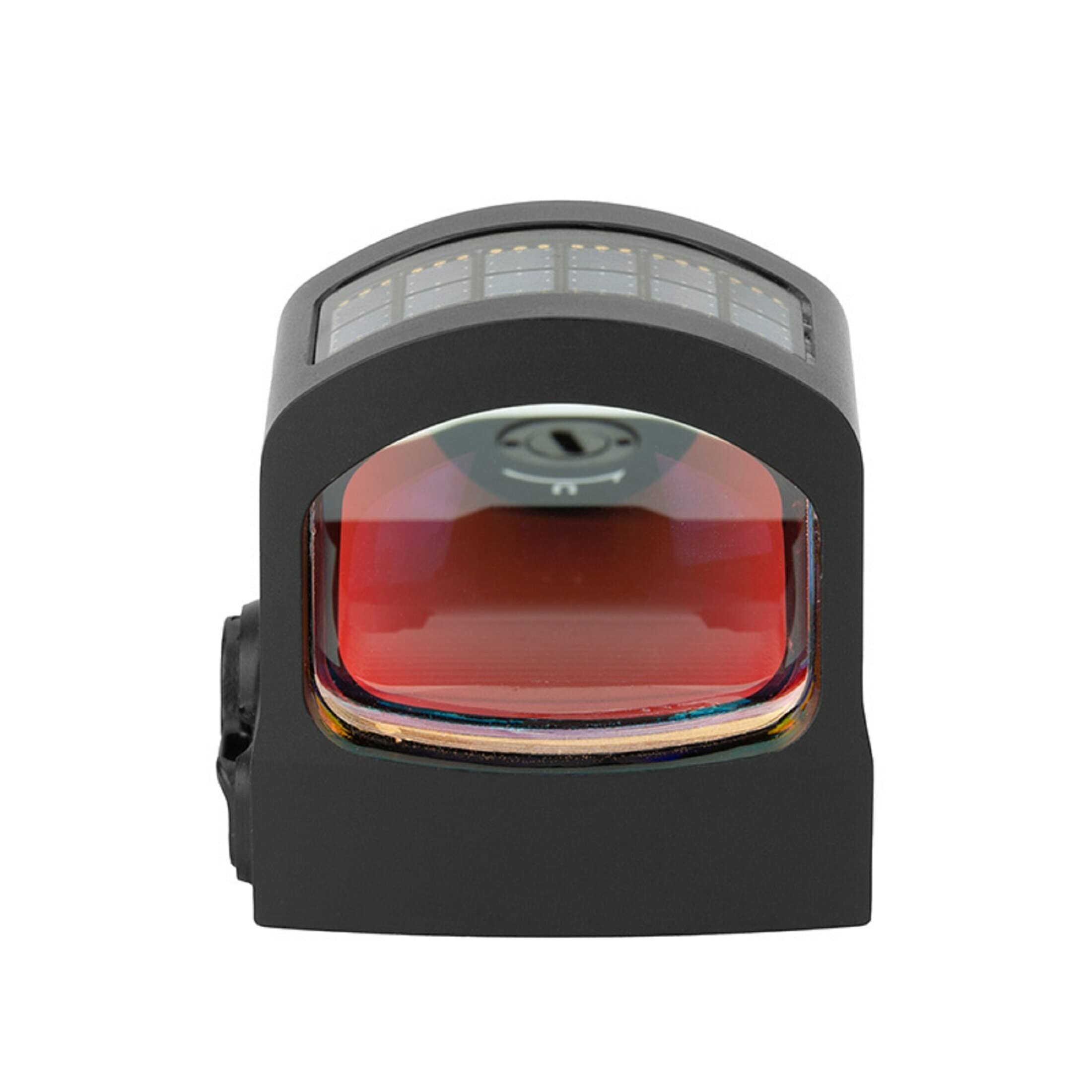 Holosun HS507C-X2 Offenes Reflex Rotpunktvisier + wechselbarem 2MOA Punkt, 32MOA Kreis Absehen Solarzelle, schwarz, Jagd, Sportschießen Softair, Tactical mini - 70152333
