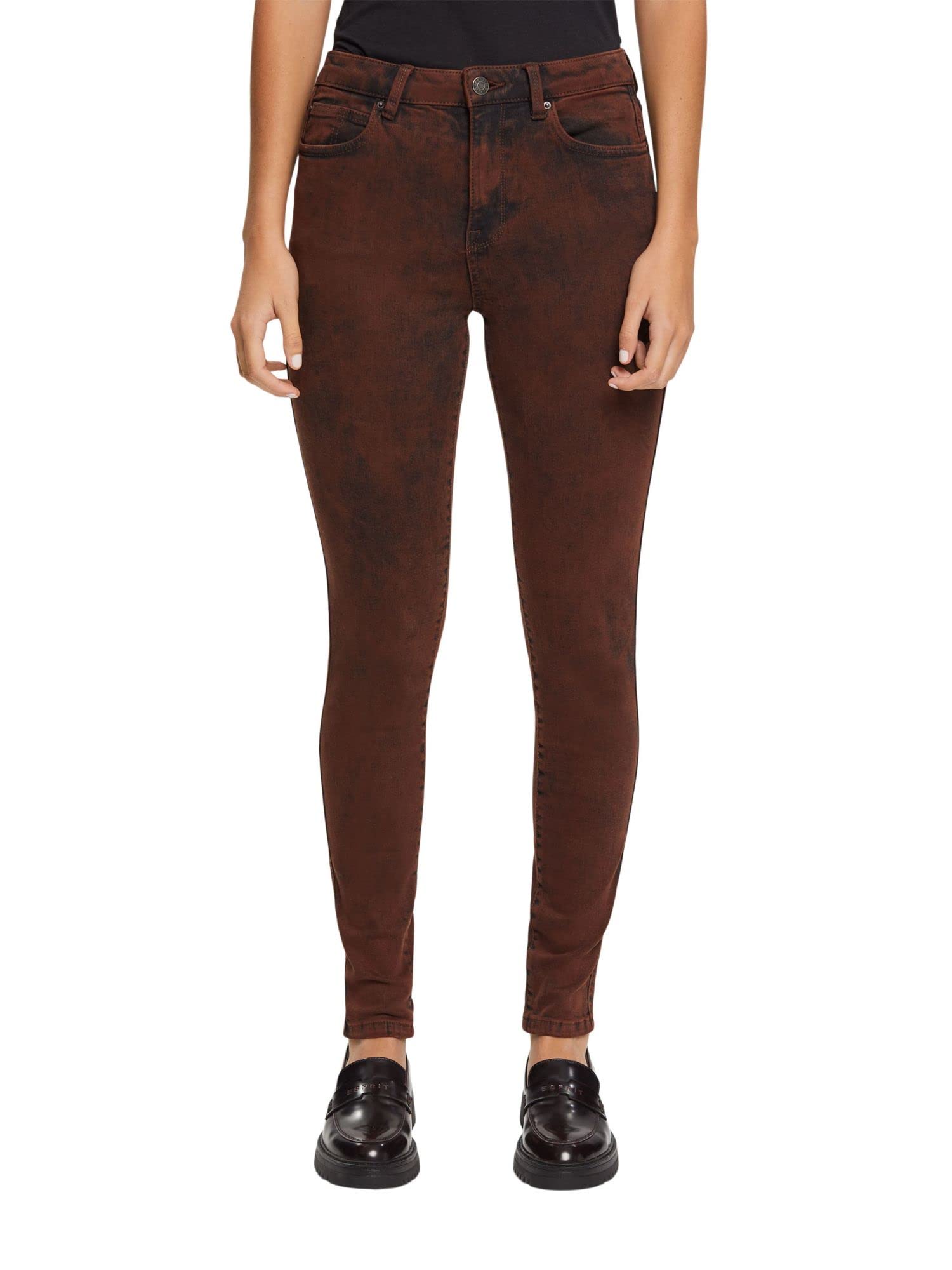 ESPRIT Women's Trousers, 805/Terracotta, 34W x 28L