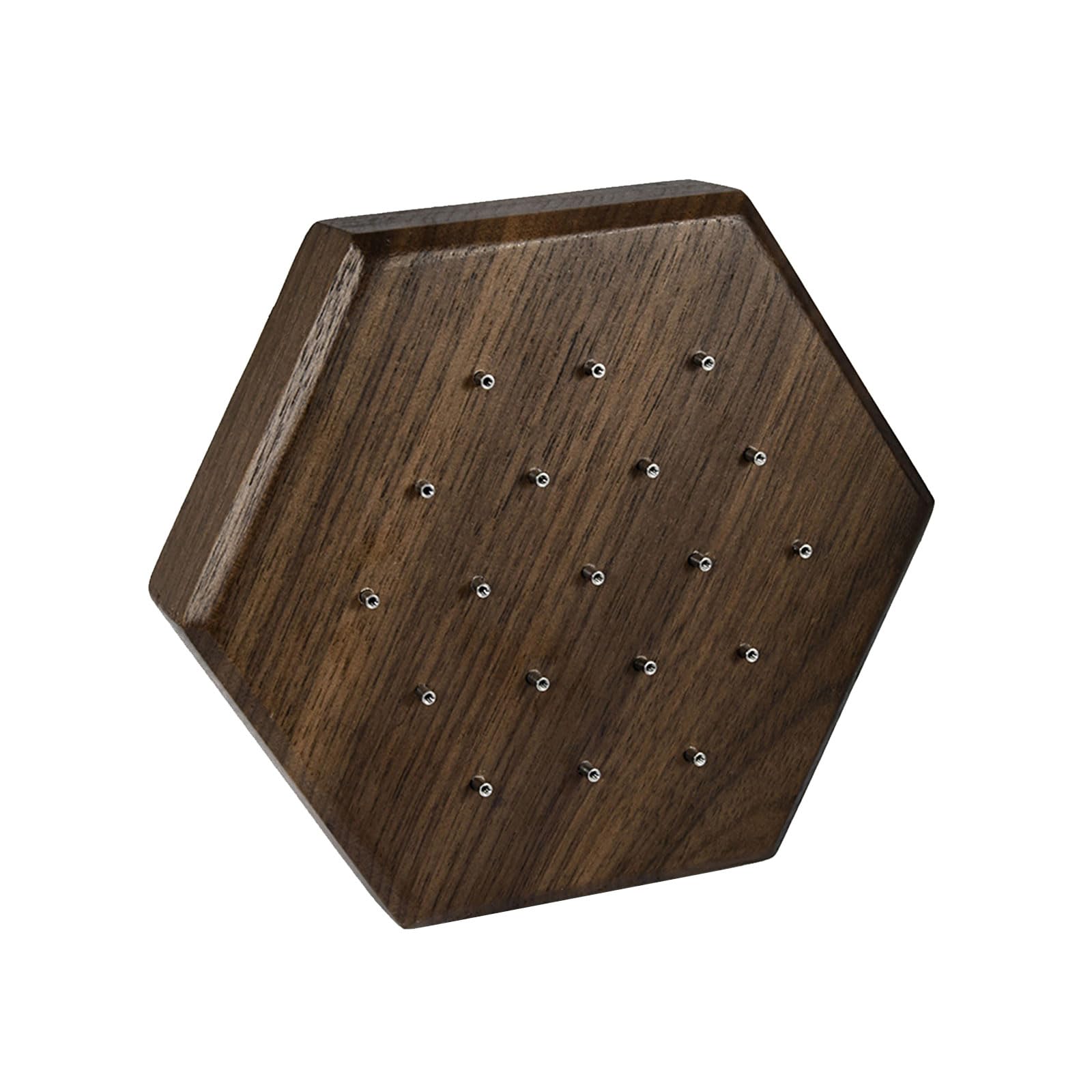 XuQiZZpp Elegant Wood Jewelry Organizers Body Piercing Display Stand Piercings Stand Suitable for Earrings and Lip Rings