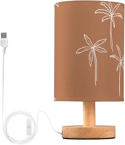 FRODOTGV Simple Pattern Modern Stylish Night Light Decorative Night Light with USB Charging Port Night Lights for Boys Bathroom Led Light Lamp