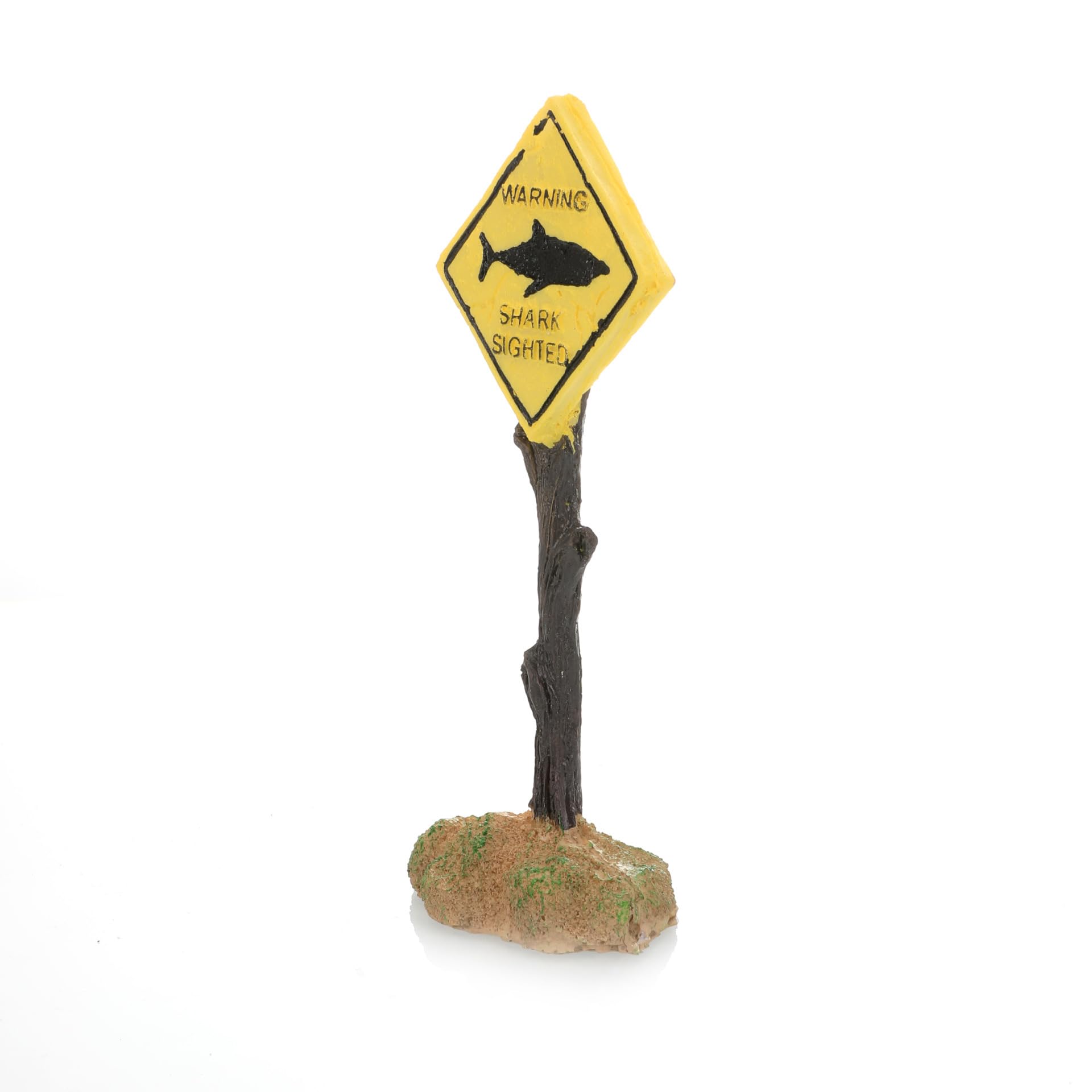 Fish Tank Decorations, Aquarium Decorations, Fish Tank Decorations, Technology Decorations, Shark Logo Decorations, Shark Patterns (1, Yellow)