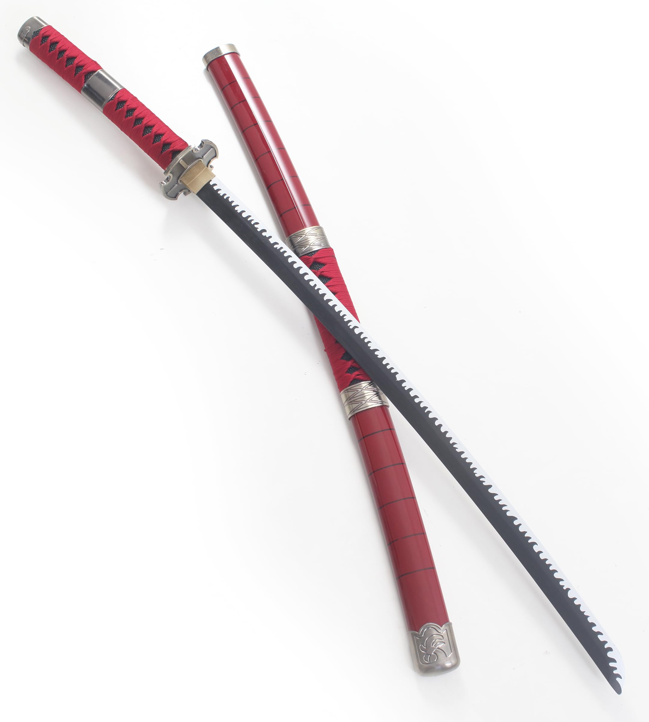 One Piece Katana Zoro Sabre Lame en Bois Epee Kitetsu Sandai Presentoir Bois