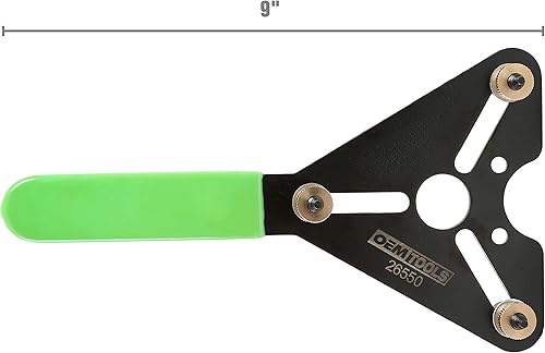 Miniatura 2 de OEMTOOLS 26550 AC Herramienta de sujeción de embrague, agarre antideslizante, pasador ajustable, instalación y extracción del embrague de reparación