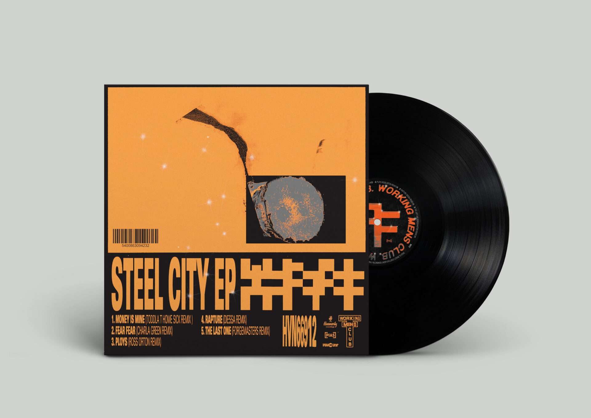 Working Men's Club : Steel City [New Not Sealed] 12"" Vinyl