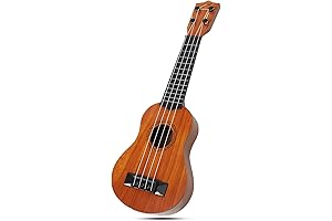 Raimy 17in Kids Ukulele Guitar - 4 Strings Mini Guitar for Toddlers