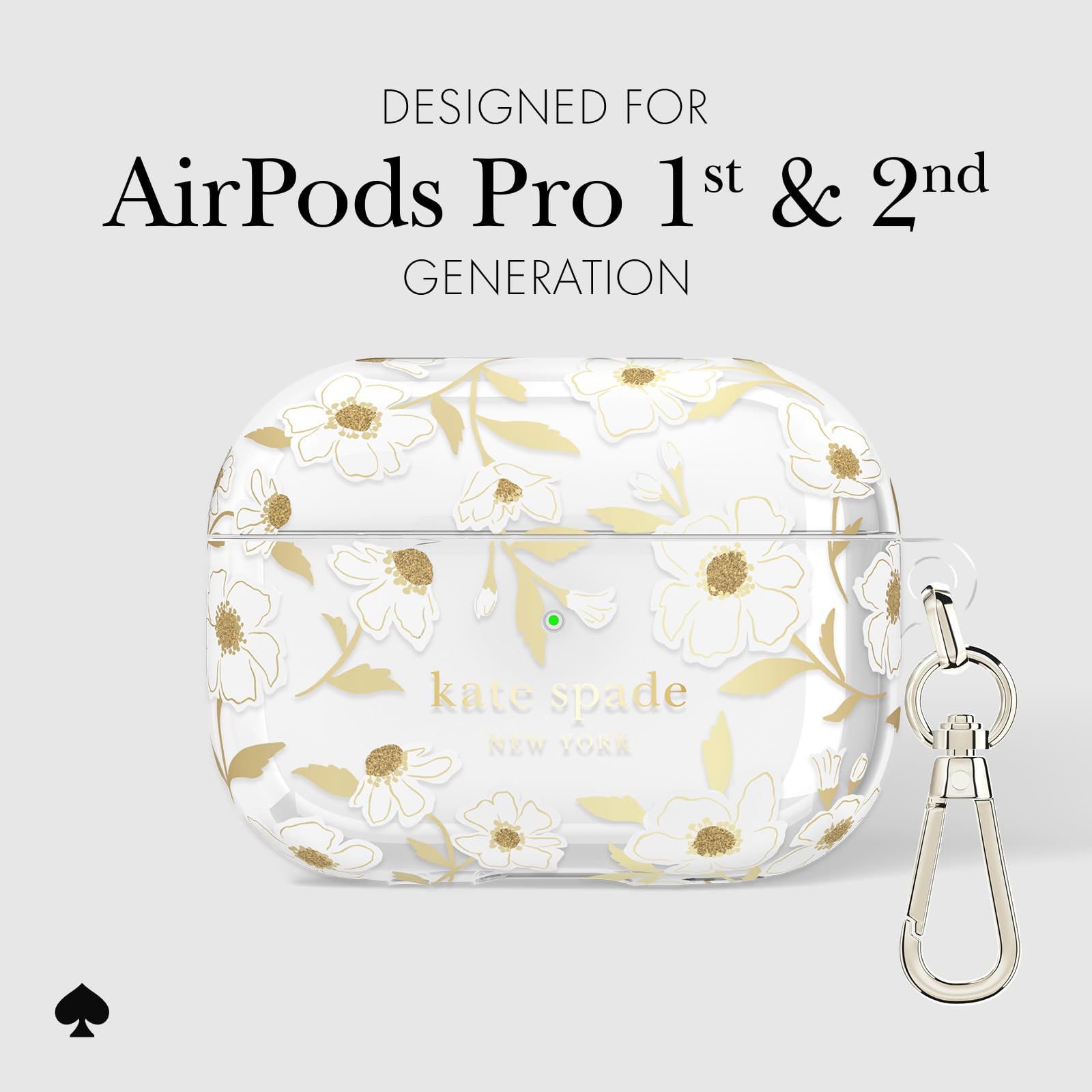 Amazon | ケイト・スペード ニューヨーク AirPods Pro 保護ケース キー