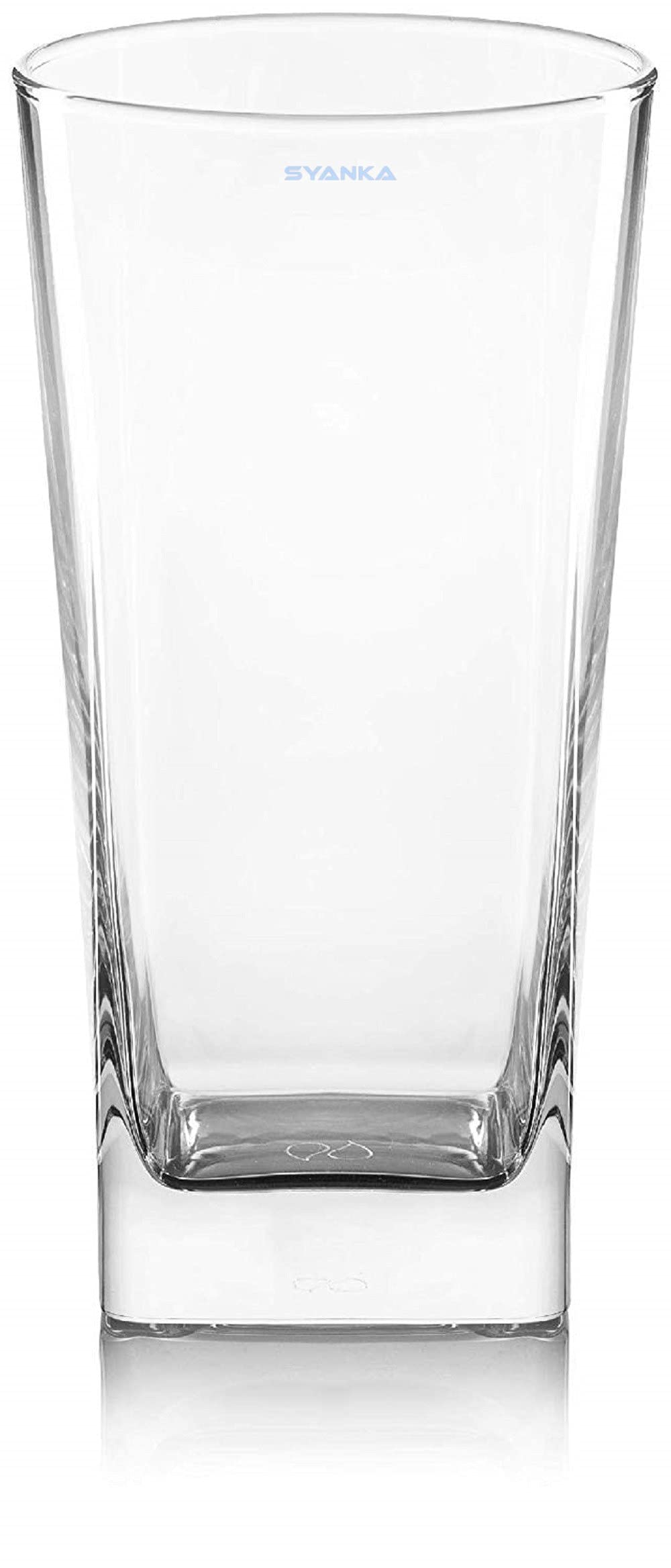 Amazon.co.jp: SYANKA プレミアムジュースグラス 8個セット 透明 300ml 