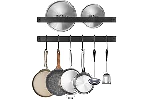 2-Pack Ceiling Hooks for Hanging Pots, Pans, Cups, and Mugs