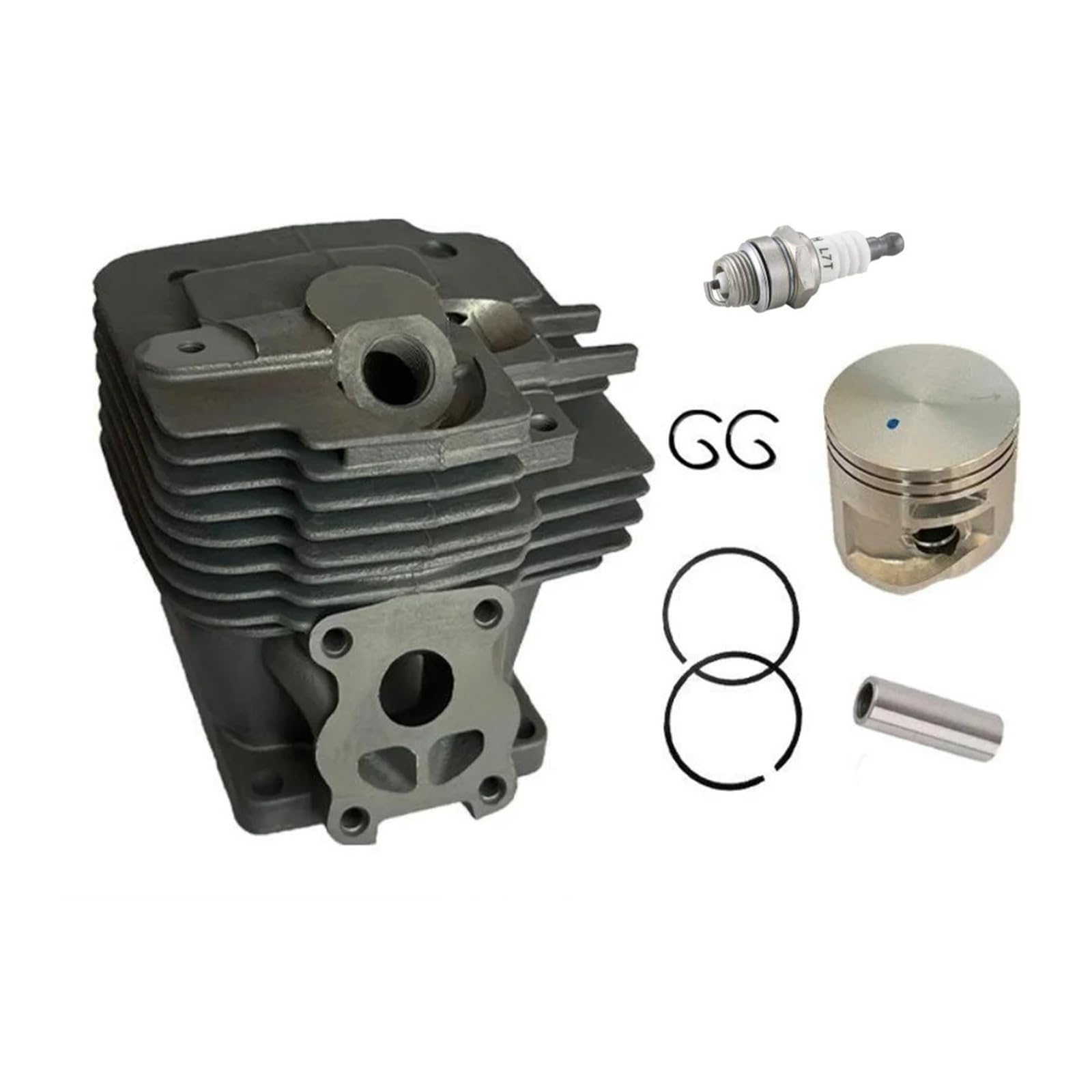 Universal Lawnmower Parts 50mm Cylinder Piston Kit for MS441 MS441C MS441C-M Replace #1138 020 1201 Chainsaw
