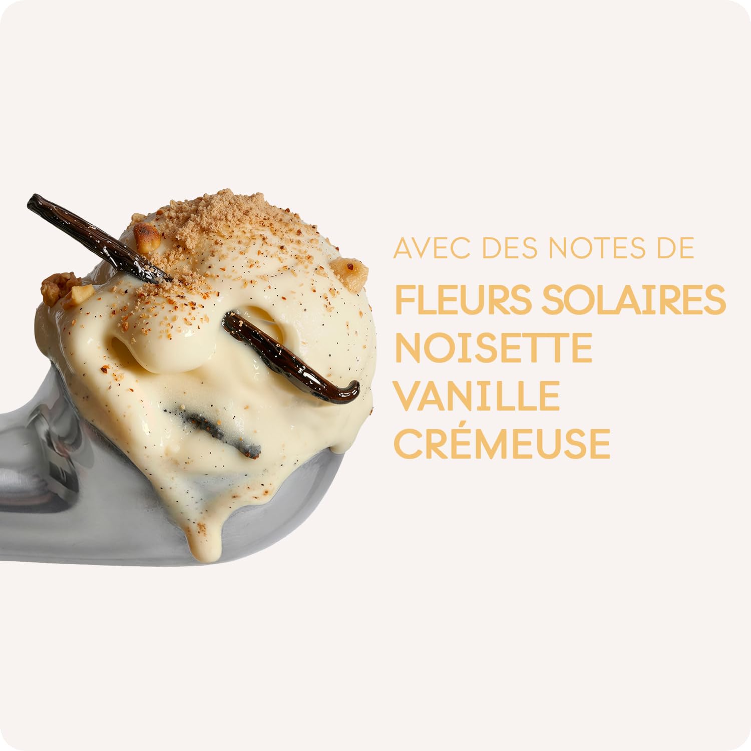 CACHAREL Yummy Mist Vanilla Cotta — Brume Parfumée Ambrée Gourmande Corps & Cheveux pour Femme - Vanille crémeuse, Fleurs Solaires, Accord Noisette, Accord de Lait - Spray Vaporisateur - 100ml