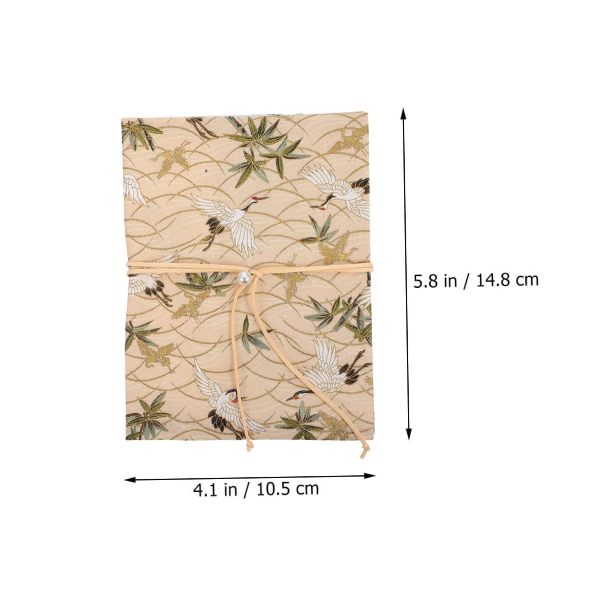 TEHAUX 5pièces Couverture De Décoratif Protège Ajustable Avec Motif De Dorée Étui Pratique Pour Notebooks Et Journaux Format
