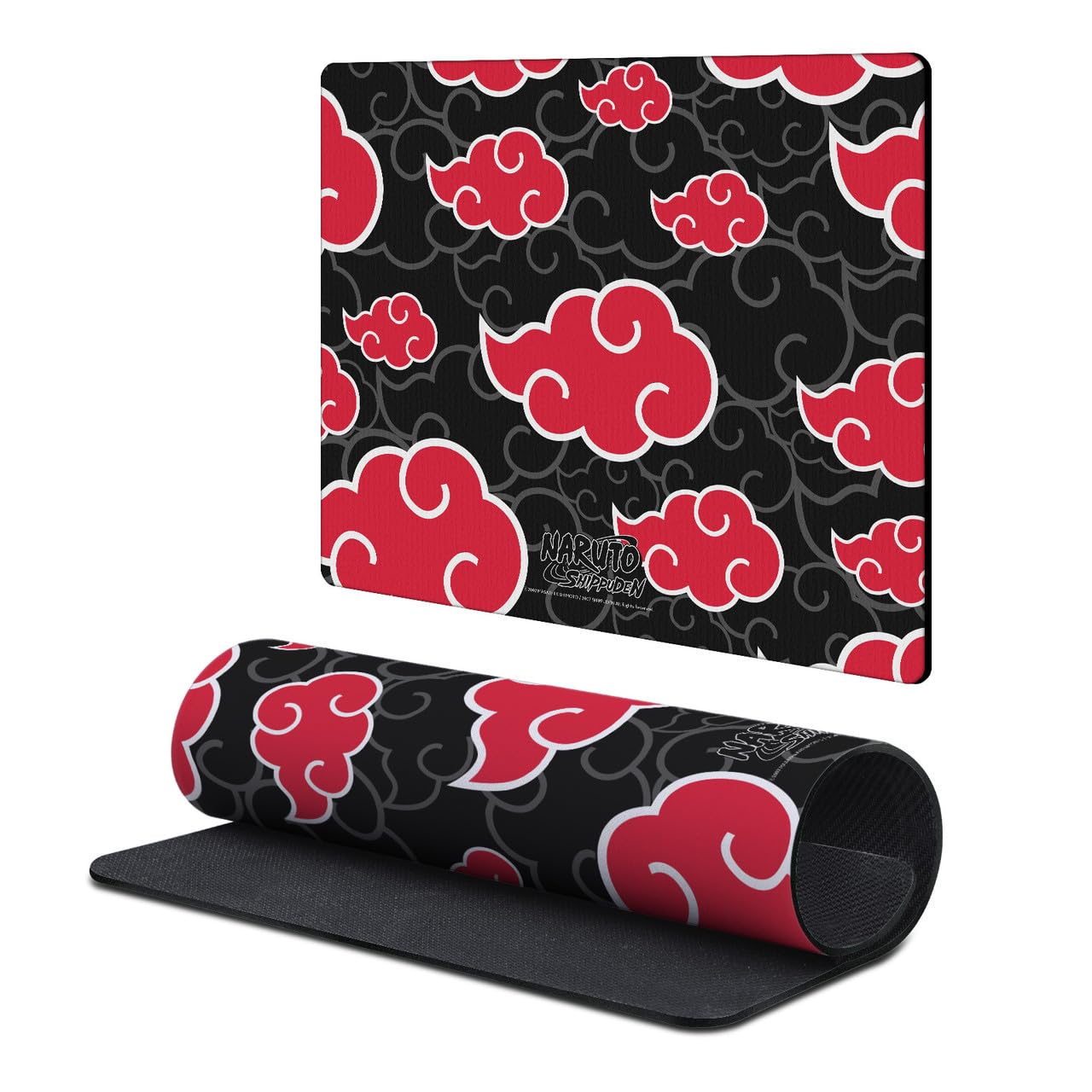 Head Case Designs Officially Licensed Naruto Shippuden Akatsuki Pattern Graphic Art 9.84 x 11.81 x 0.12 inches (250 x 300 mm) - S Gaming Office Desk PC Keyboard Mouse Mat Pad — image 1