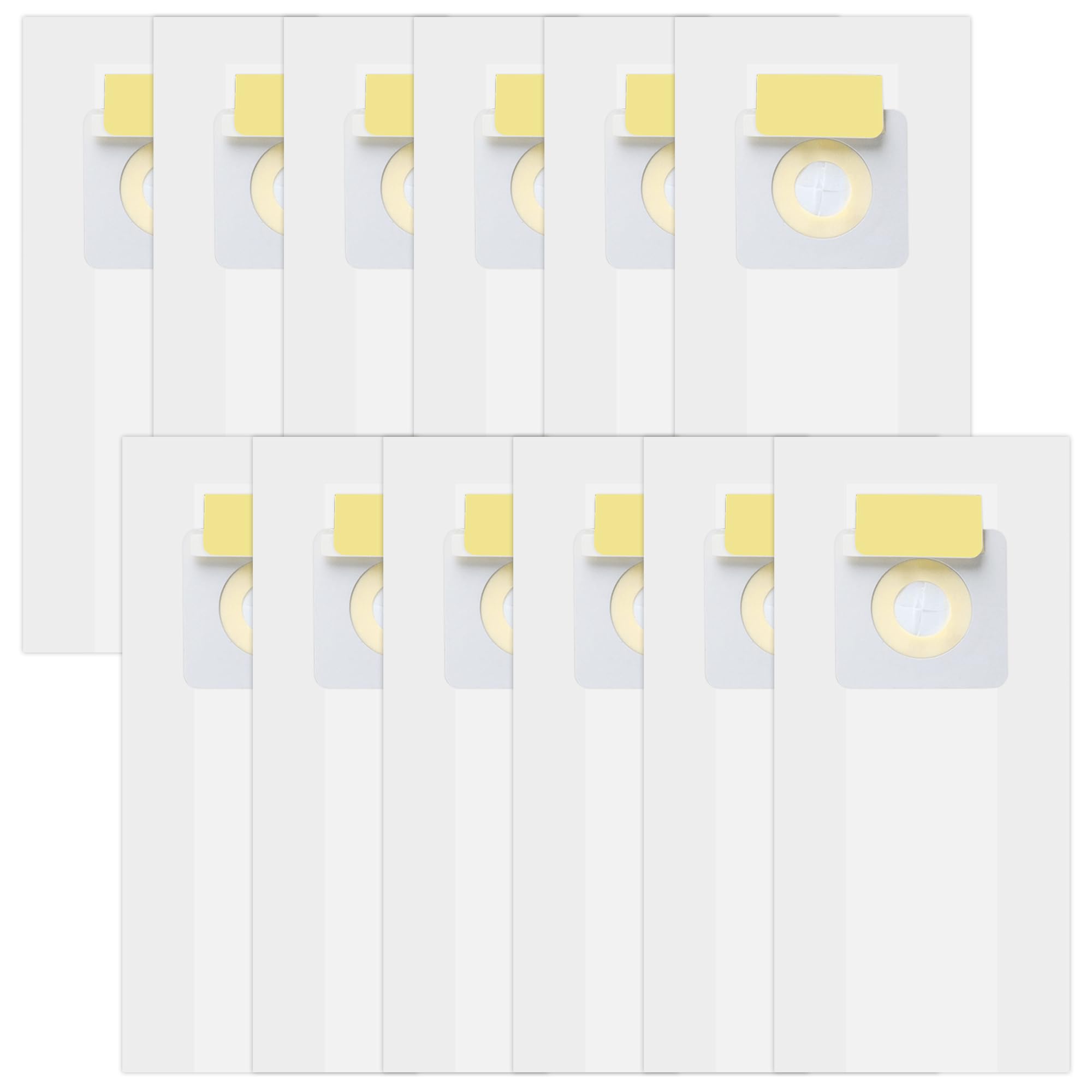 12 Pack Style 7 Vacuum bags Compatible with bissell 7 vacuum bags PowerForce 32120 1739 3522 3525 71Y7 PowerGlide 3545 Plus 3350 3550 3553 Lift-Off 3554 Powertrak 6592 Powerlifter Pet 2019 Series