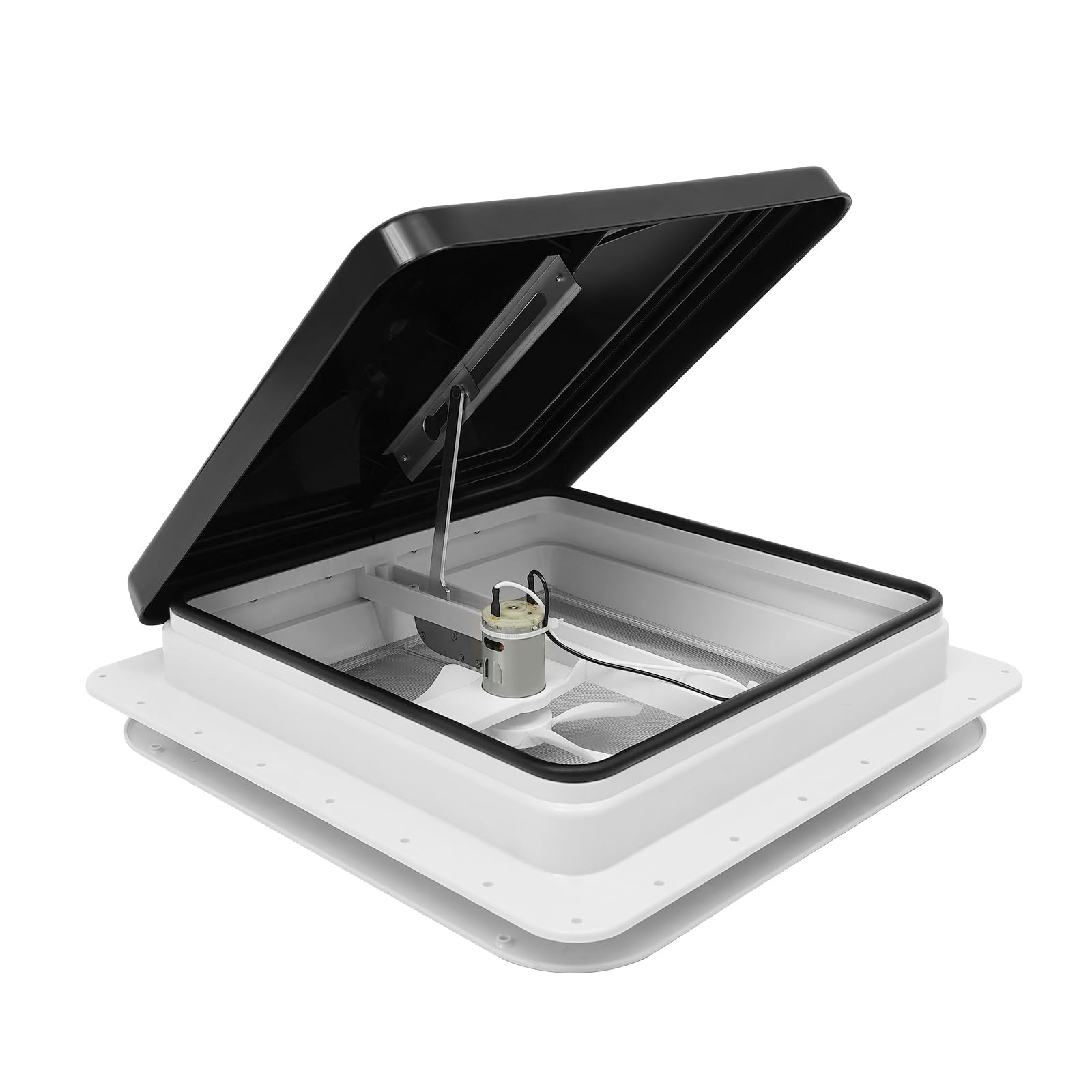 Claraboya de 35 x 35 cm para autocaravana universal con aberturas estándar de 35 x 35 cm