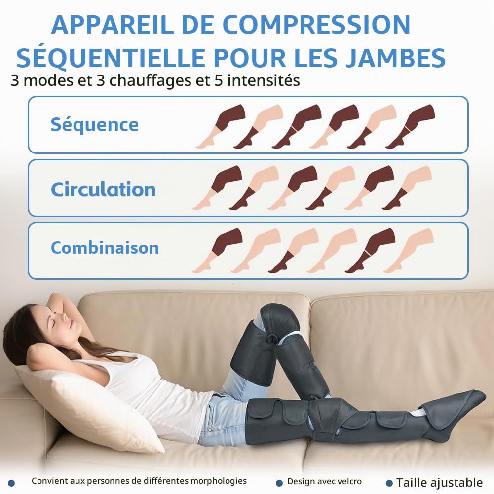 Aolso Masseur de Pieds Avec Chauffage, Appareil Massage Pied Shiatsu avec Pétrissage Profond, Appareil Masseur Pieds pour la Fasciite Plantaire et le Soulagement de la Douleur, Cadeau Pour Maman, Papa