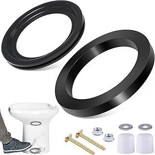 RV Toilet Seal Kit for RV 310 Toilet Seal, Replacement for 385311658 and 385311652 Toilet Seals, Fits RV 300, 310, and 320 RV Toilets, 2 in 1 Combination Seal Kit