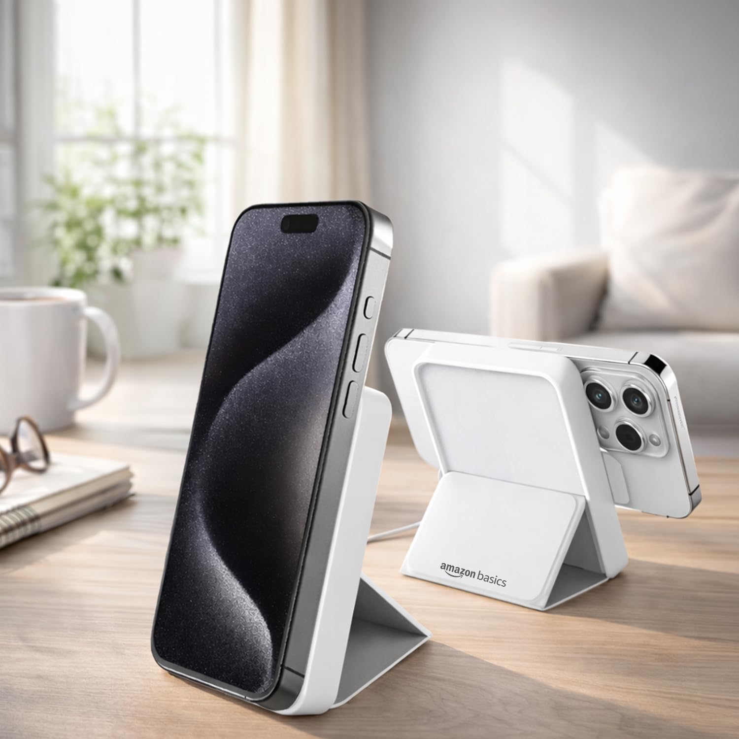 Amzon Basics 10000mAh 20W Fast Charging Power Bank and 15W Wireless Output | Type C Power Delivery (Input & Output) Quick Charge| Two Way Fast Charge | Made in India (White)-image-17