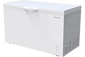 Hamilton Beach Cheat Freezer: Spacious Storage for Families and Space-Saving Design