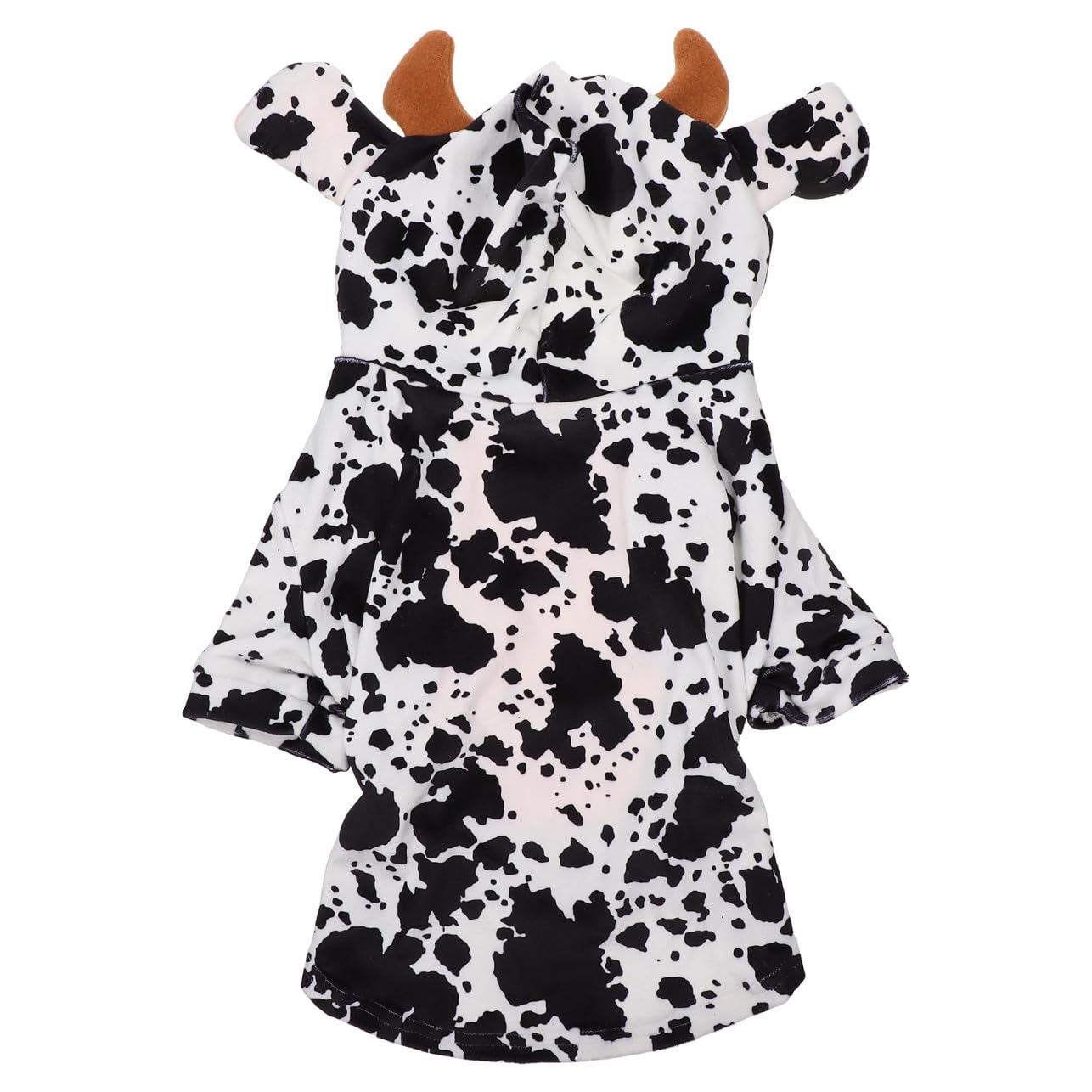 POPETPOP 3pezzi Abbigliamento Per Animali Domestici Stile Mucca Outfit Adorabile Per Cani e Gatti Costume Decorativo Per Attività All Aperto Design Semplice e Chic Facile Da Indossare e