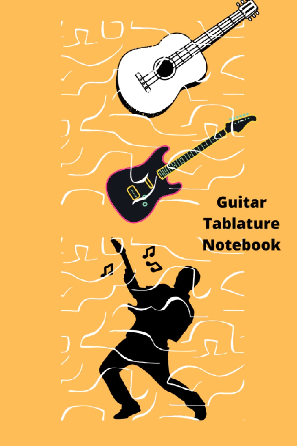 Guitar Tab Notebook: Blank Guitar Tab Manuscript Paper