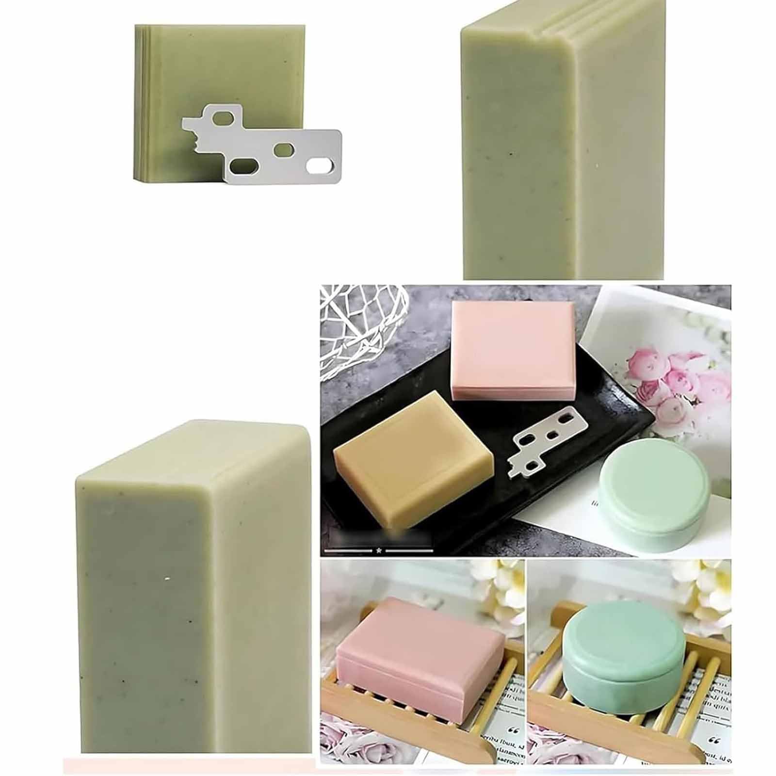Kit Para Recortar Jabón Artesanal, Herramienta Para Biselar Bordes De Jabón Con 4 Cuchillas De Estilo, 45°, R Pequeña, R Grande, Biselado De Arco Interior, Extensión De Cuchilla Ajustable, Para