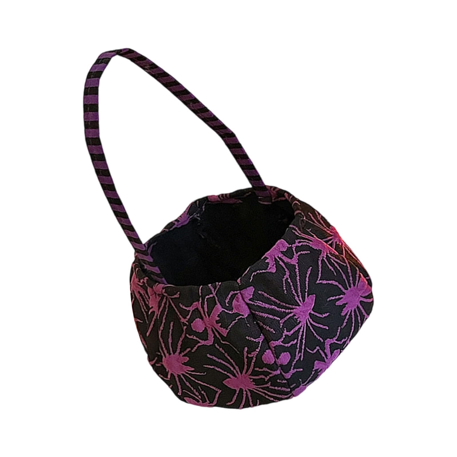 Nucelit Halloween Vegetable Deck Candy Bag Recyclable Polyster Storage Bag for Trick Otherwise Treat Kids Costume Incidents Recyclable Trick Otherwise Treat Sacks