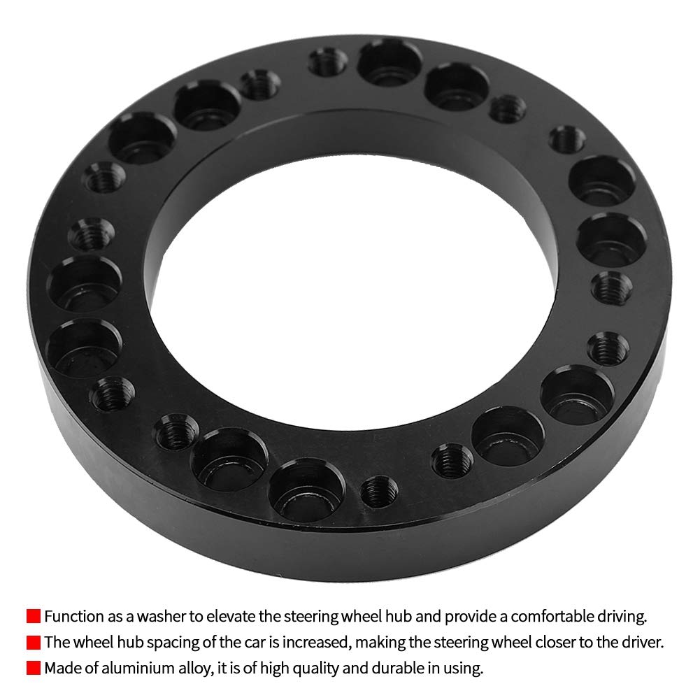 Adattatore Per Volante In Alluminio - Compatibile Con Modelli 1976-1995, Nero - Foto 11