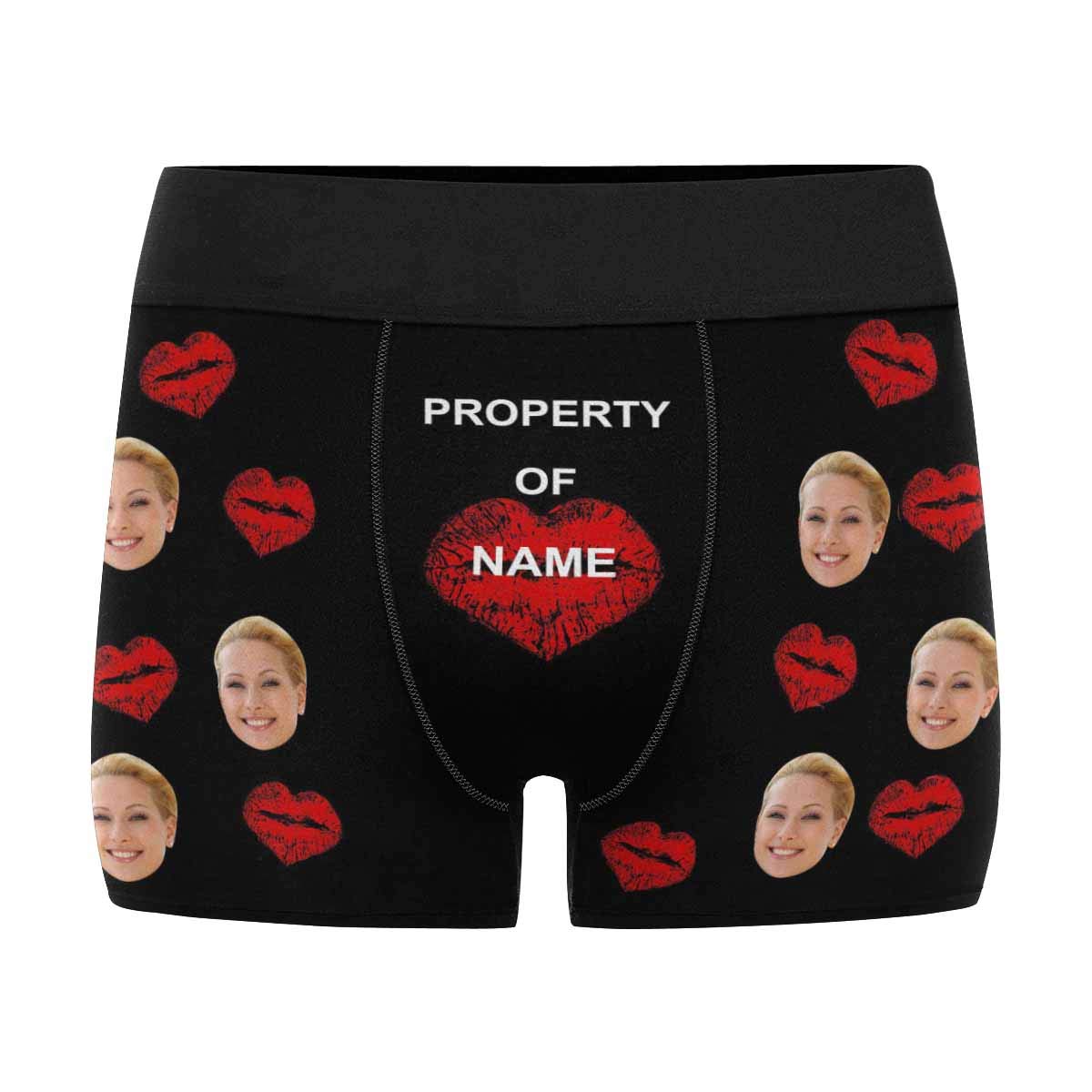 Custom Face Boxers Personalized Face Boxer for Men