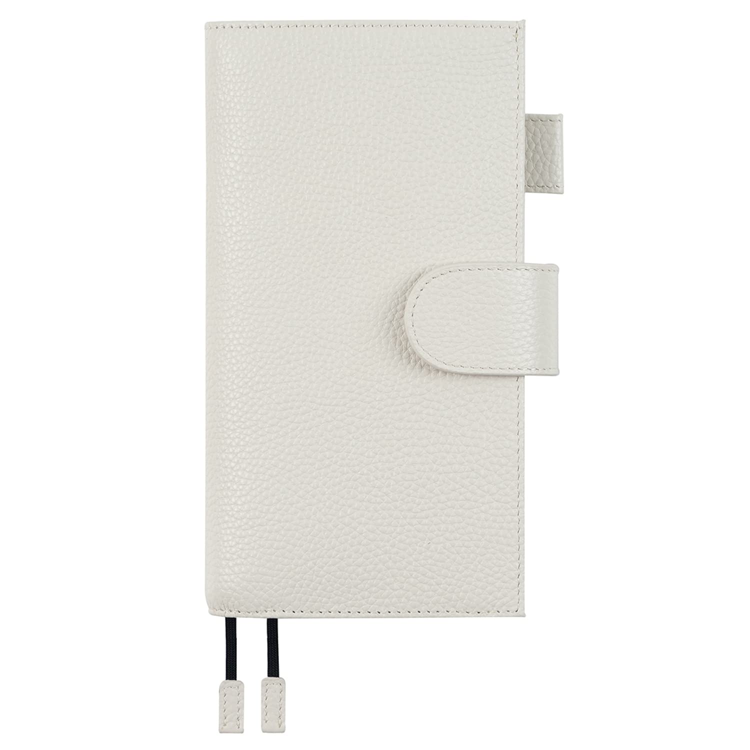 MotermLeather Cover for Hobonichi Weeks / Mega with Back Pocket (Pebble Cream) (GE-FN113WKLZWE)