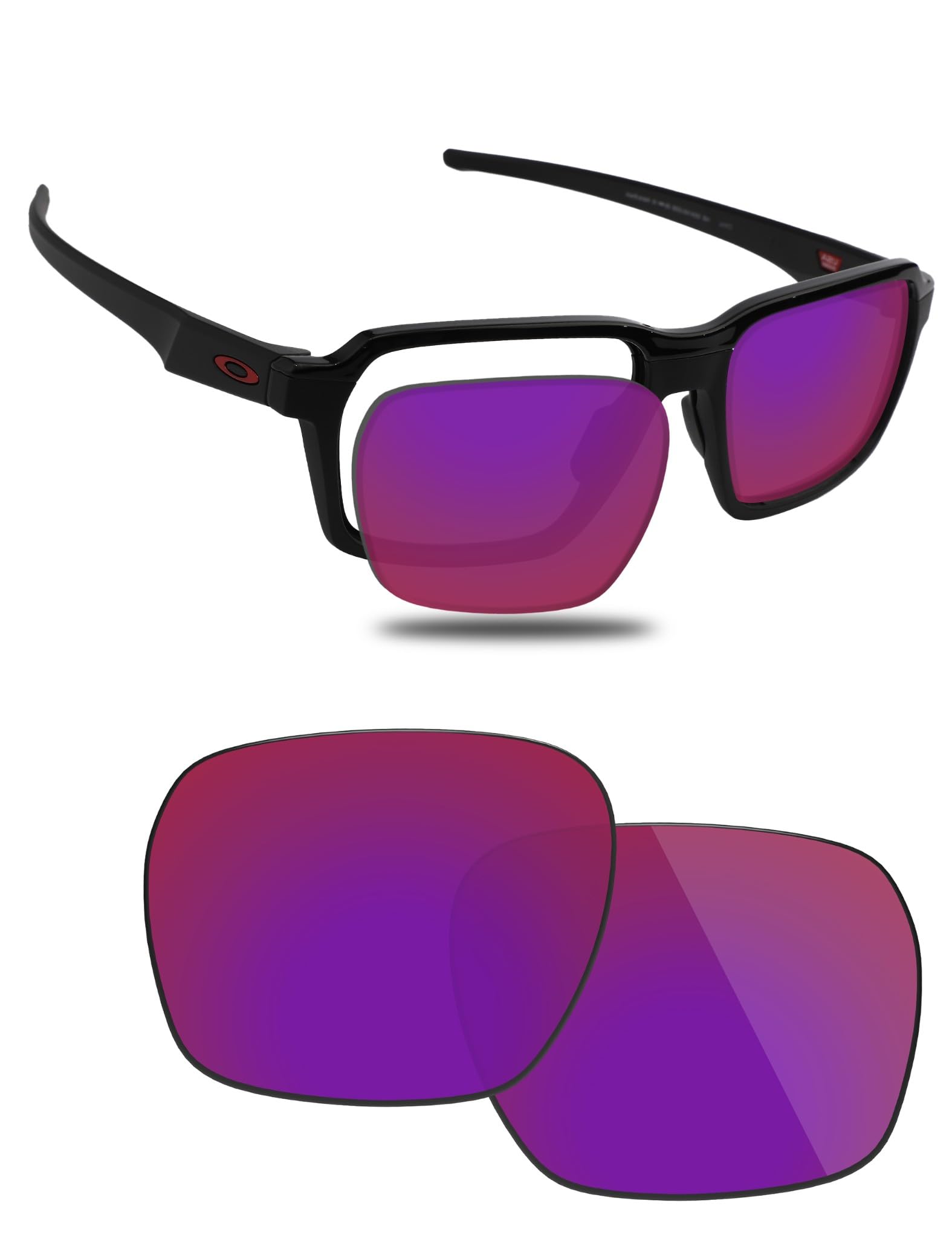 Fiskr Polarized Lenses Replacement Compatible with Oakley Parlay OO4143 Sunglasses, Impact Resistant & Perfect Fit