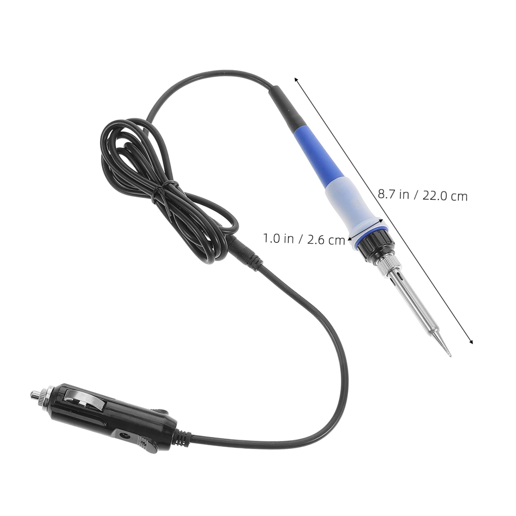 GRIRIW Dual Voltage Electric Soldering Iron 12v-24v Car Soldering Tool Plastic Welder Kit for Automotive Repairs