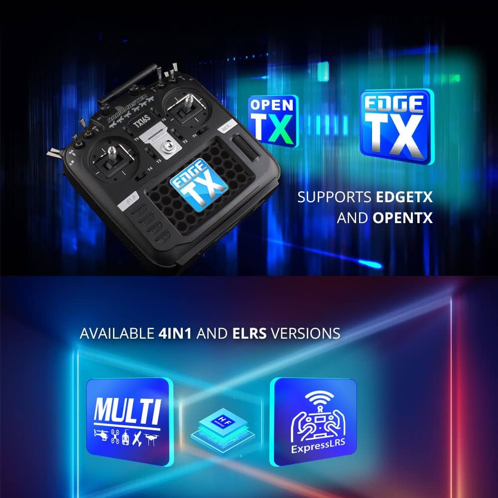 RadioMaster TX16S MKII V4.0 2.4G 16CH Hall Gimbals Transmitter