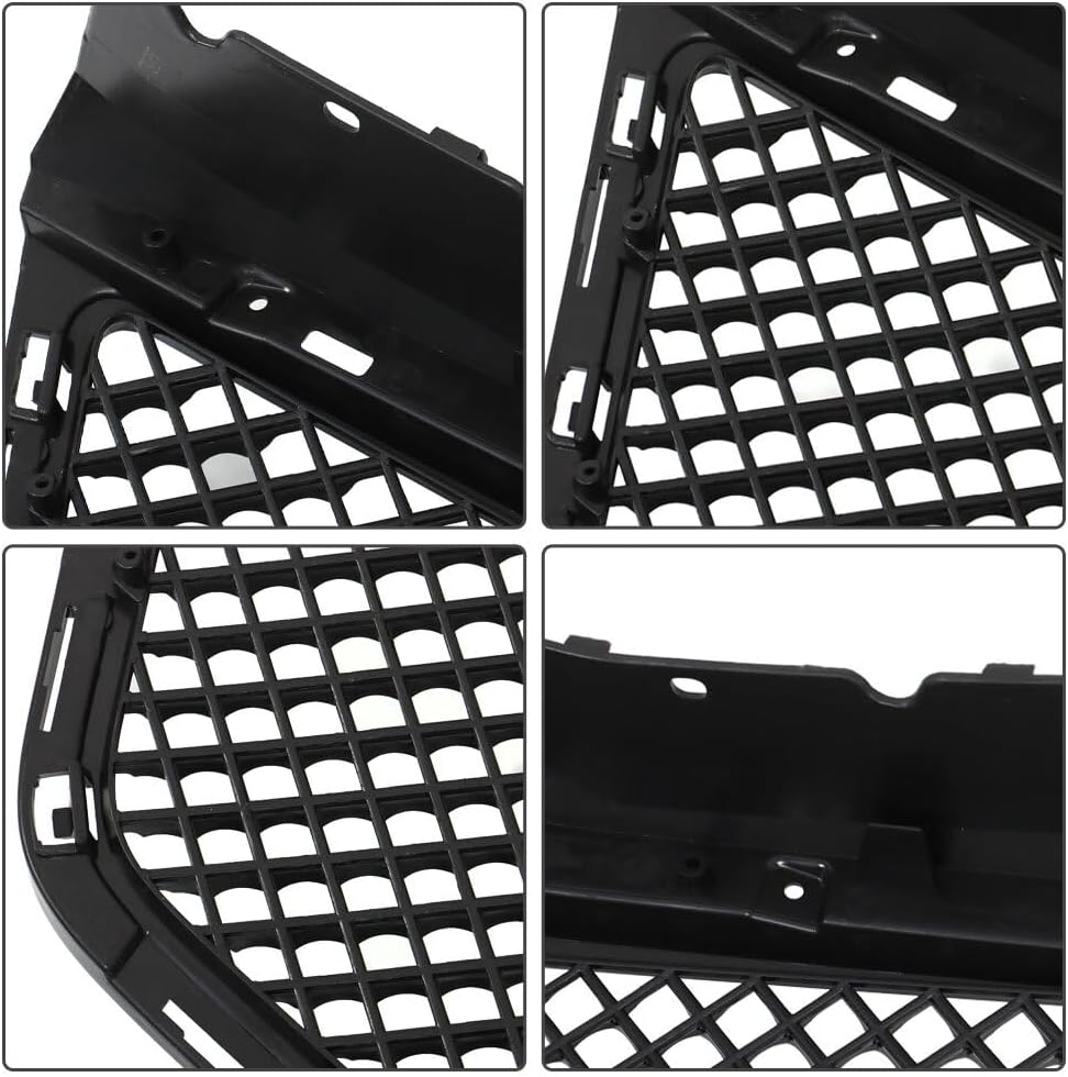 Black Gloss Black Mesh Front Bumper Grille for Cadillac CTS Sedan 2014-2019 -... Transform your sedans front-end style and boost engine cooling with our **Front Upper Bumper Grille**a premium Gloss Black, Mesh-style Replacement For Grille Assembly exclusively designed for 2014-2019 Cadillac CTS Sedan models. This durable Plastic grille blends sleek aesthetics with practical.. Gloss Black Mesh Front Bumper Grille for Cadillac CTS Sedan 2014-2019 -...