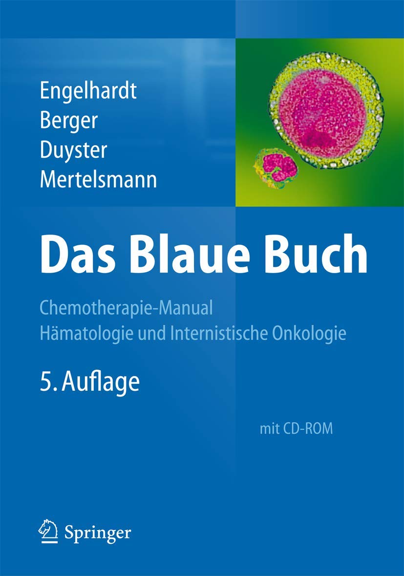Amazon.com: Das Blaue Buch: Chemotherapie-Manual Hämatologie und ...