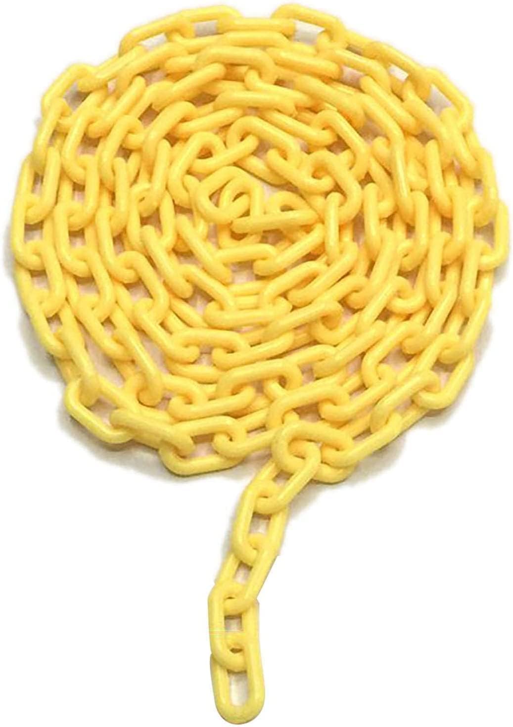 Plastic Barrier Chain, Yellow Chain Barrier Posts, Barrier