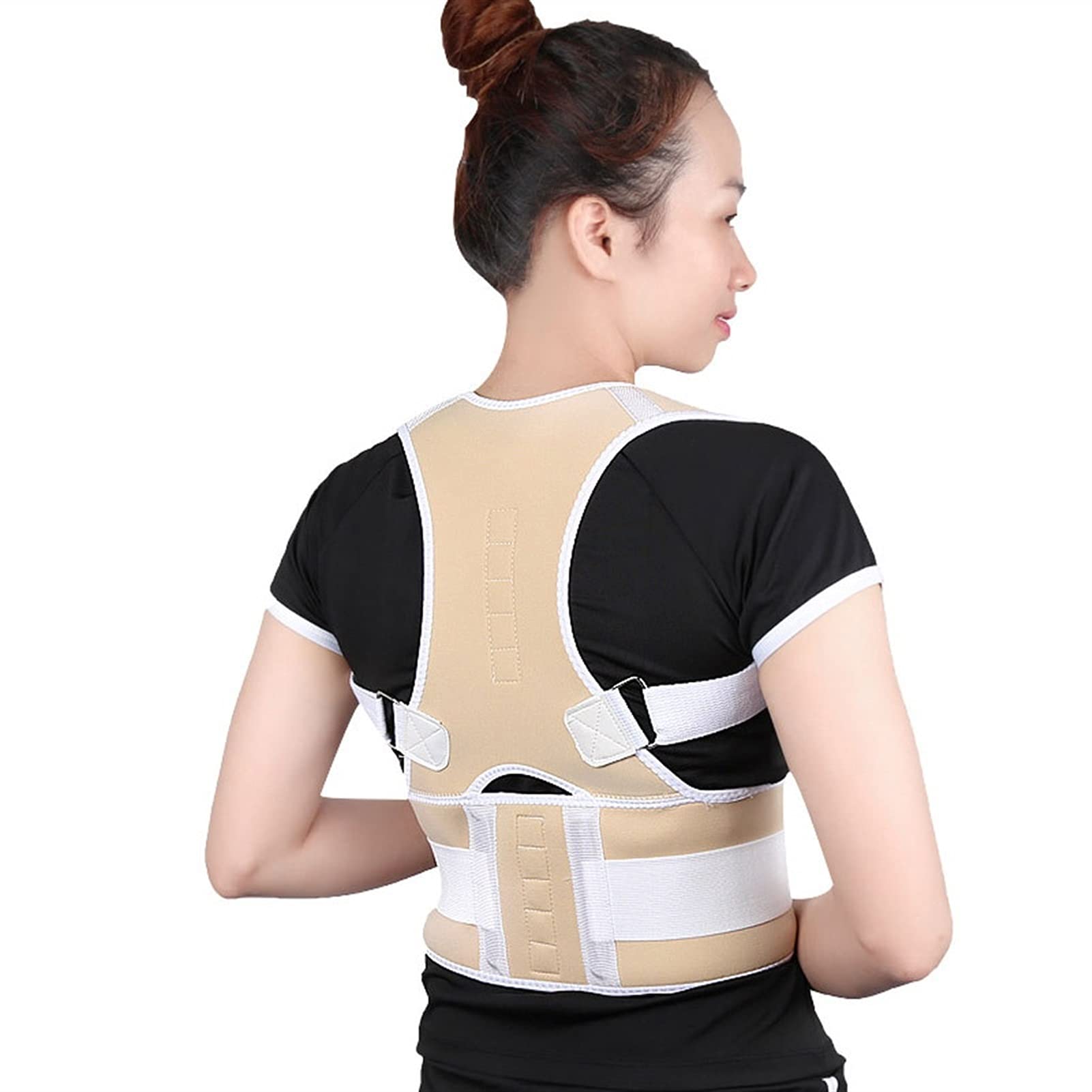 Pełne wsparcie obojczyka obojczyka Brace Corrector, regulowany górny podpasek, pasek do korekcji garb