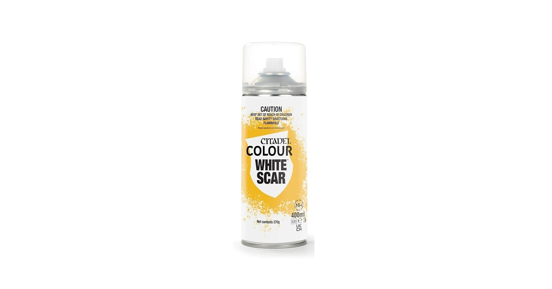 シタデルカラー スプレー CITADEL　COLOUR　SPRAY シタデル】ホワイトスカー・スプレー／ WHITE SCAR SPRAY | 塗料
