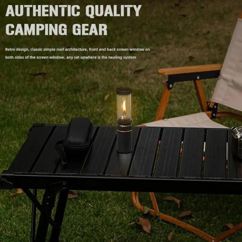Lanterne de camping à gaz butane multifonction, lampe de