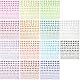 Sularpek 2300+Stück Glitzersteine Selbstklebend,14 Blätter Glitzersteine Gesicht, Strasssteine Selbstklebend,Glitzer Basteln Diamanten für Gesichts-Make-Up Fingernagel Dekorationen Und Urlaubszubehör