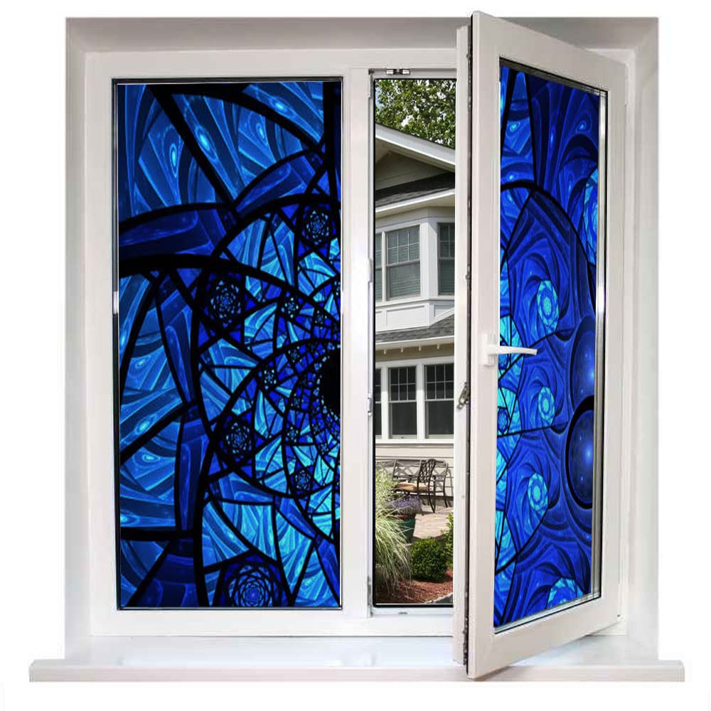 Amazon|ステンドグラスフィルム 抽象 フローラルモザイクステイン Amazon|ステンドグラスフィルム 抽象 フローラルモザイクステイン