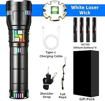 HP sound Plus Powerfull Flash Light ,Adjustable Focus ,New high