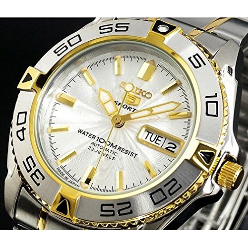 Amazon.co.jp: SEIKO 5 SPORTS 100m防水 オートマチックウォッチ