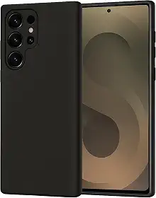 Capa Premium para Samsung [Galaxy S25 ULTRA] Capinha Slim Preta [Protege Camera] Anti Impacto, Resistente Anti Riscos, Leve com TPU Reforçada e Design Elegante