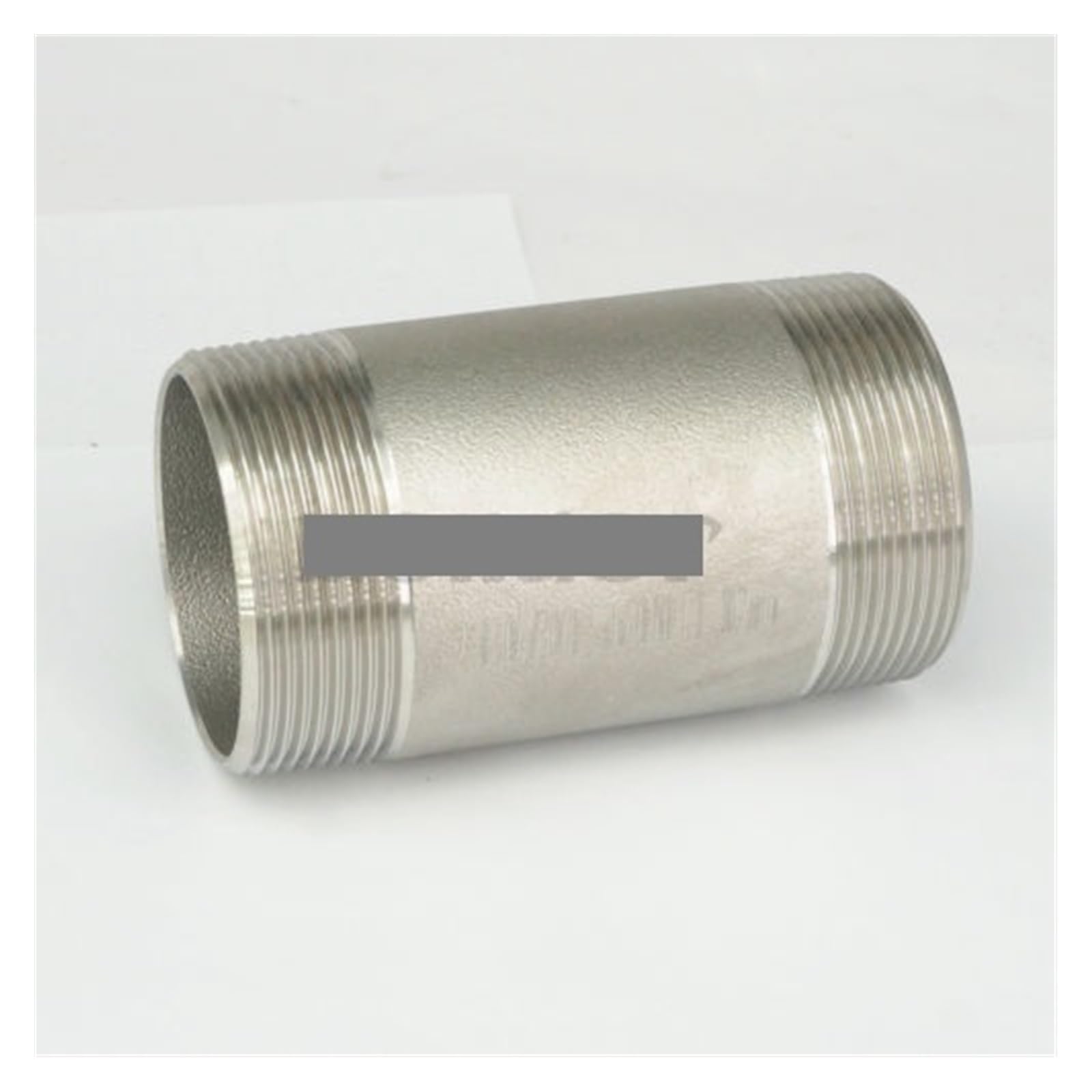 AARTERZZA 2" NPT Male 304 Stainless Steel 100mm Length Barrel Nipple Forged Pipe Fitting 2000 PSI Water Gas Oil