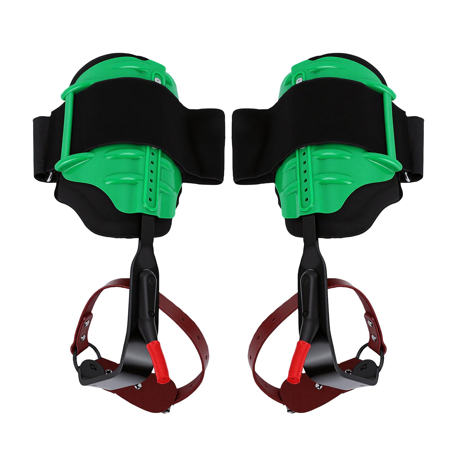 XUMIUZIY Sprzęt do Wspinania się na Drzewa Wygodne, Regulowane Kolce Ergonomiczne Narzędzie do badań Leśnych Ogrodnicy PVC + 45 Stal 96,47oz