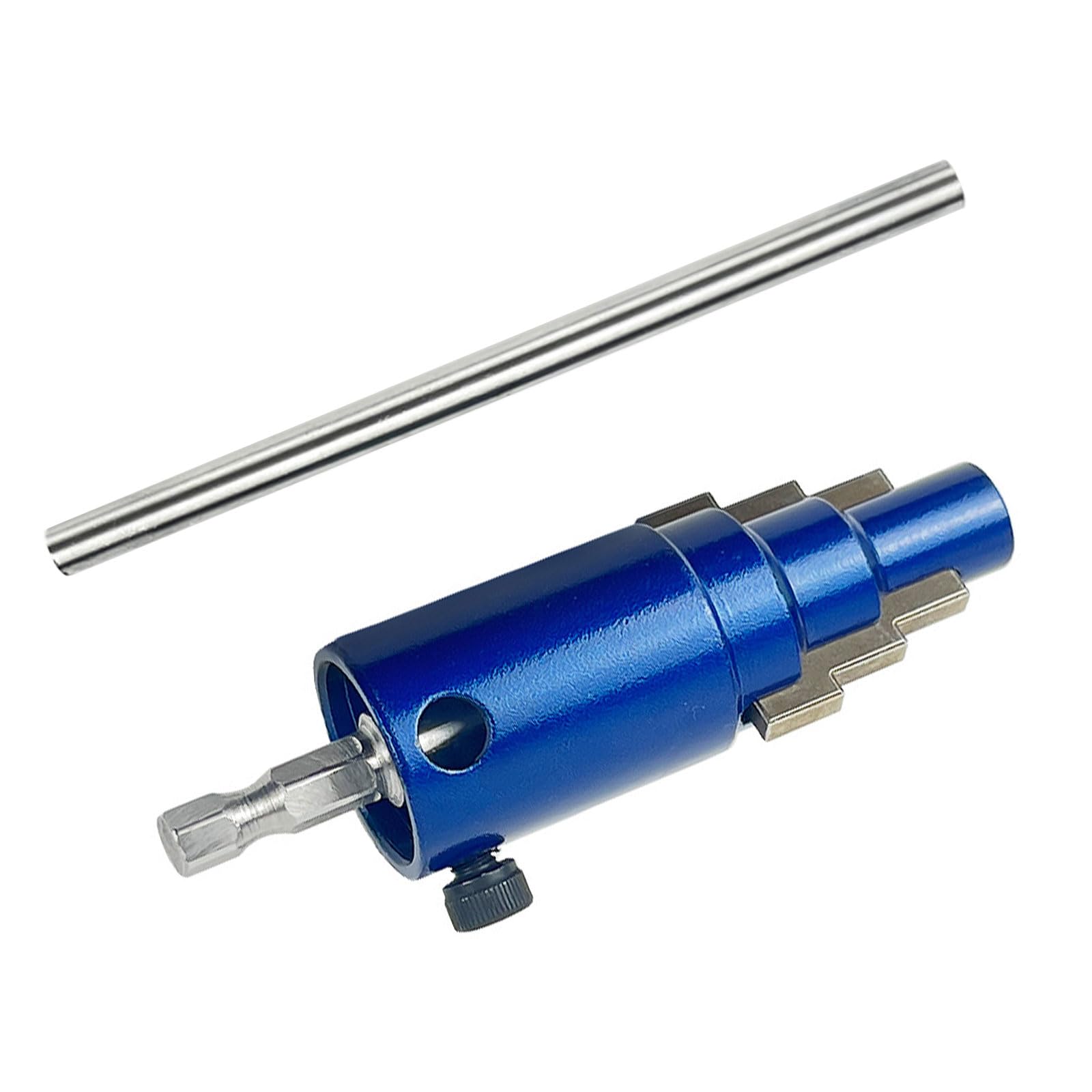 Hdoytxxm Blue Damaged Bolt Removers Tool Break Screw Extractor Durability Alloy Design For Home Improvement And Industrial Maintenance Multisize Screw Tool