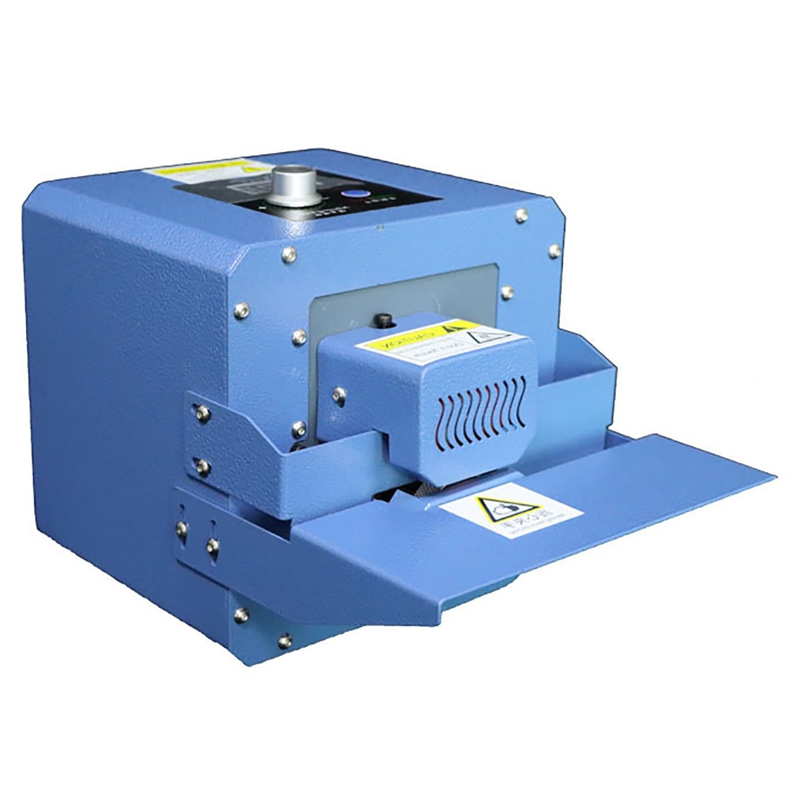 Macchina di sigillamento continuo, Sigillatrice automatica di calore del sacchetto di plastica, Sigillante a nastro in acciaio inossidabile per sacchetti e film in PVC, Potenza 300W