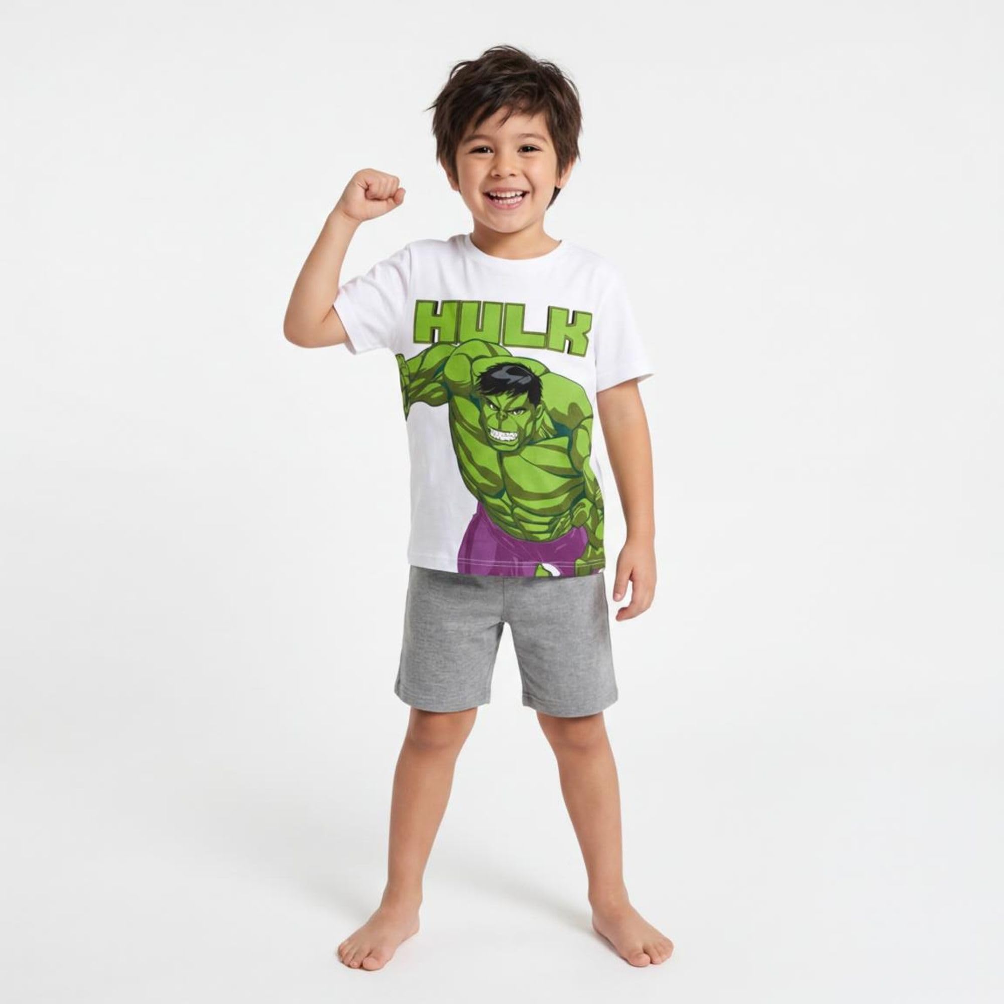 Camiseta Corta Avengers para Niños y Niñas - Camiseta Infantil Marvel Transpirable y Cómoda, Ropa para Verano, Uso Diario y Excursiones - 2