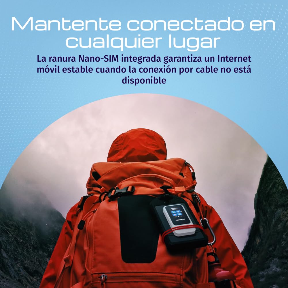 Keenetic Roamer 5G (KN-5210) Punto de Acceso móvil 5G con Wi-Fi 6